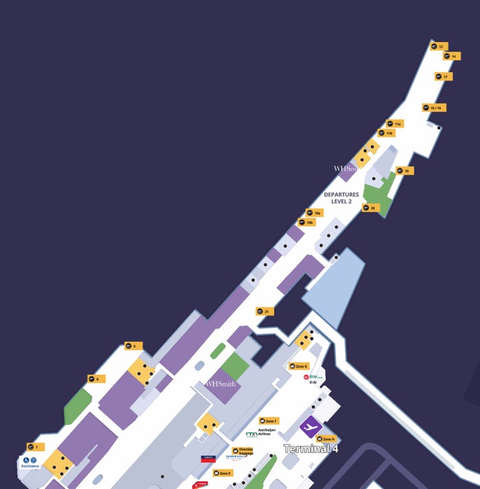 London Heathrow Airport Terminal 4 Departure Gates London Heathrow Airport Terminal 4 Departure Gates