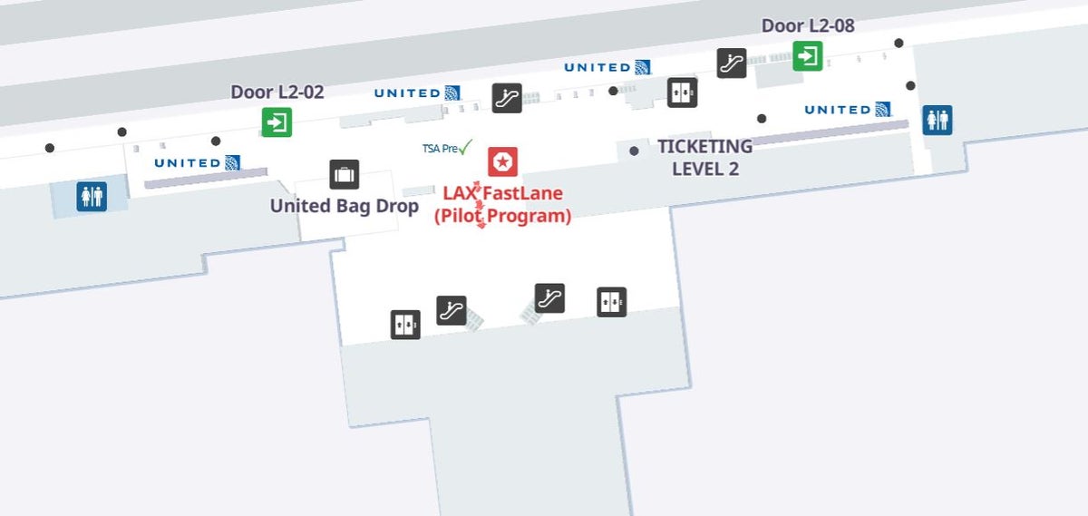 Los Angeles International Airport Terminals 7 and 8 Check In