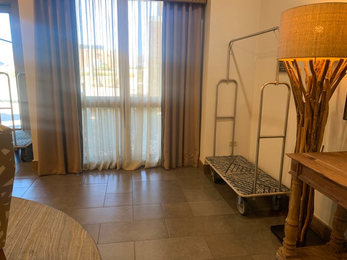 Luggage trolleys at Homewood Suites Austin Round Rock