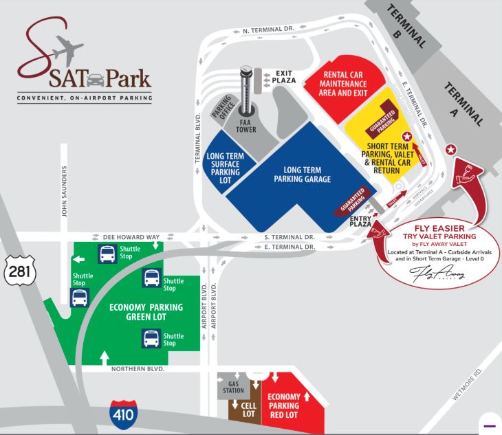 San Antonio International Airport [SAT] - Terminal Guide [2023]