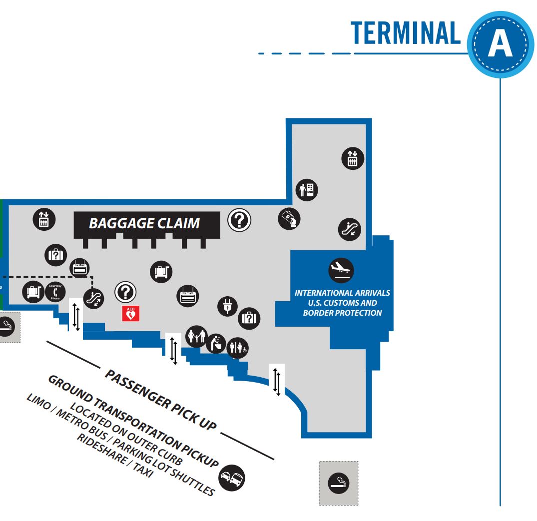 San Antonio International Airport Terminal A Arrivals