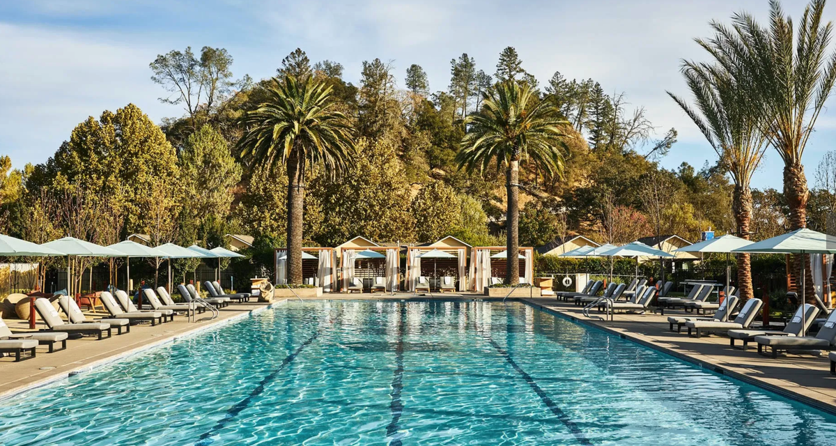 Solage Auberge California pool