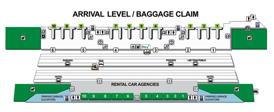 Southwest Florida International Airport Baggage Claim