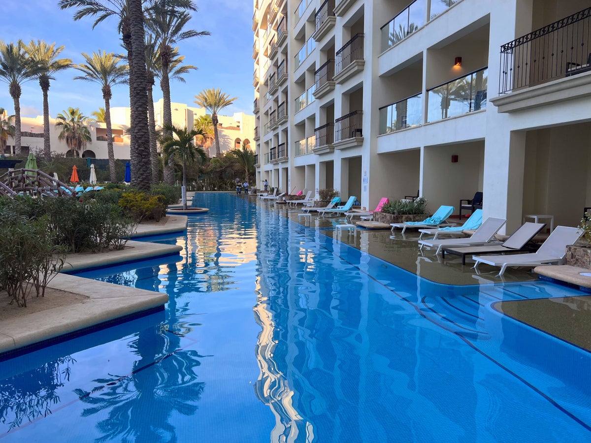 Swim up rooms at Hyatt Ziva Los Cabos