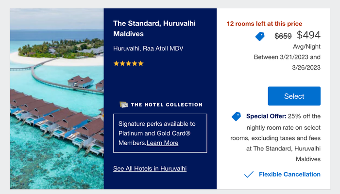 The Standard Special Offer