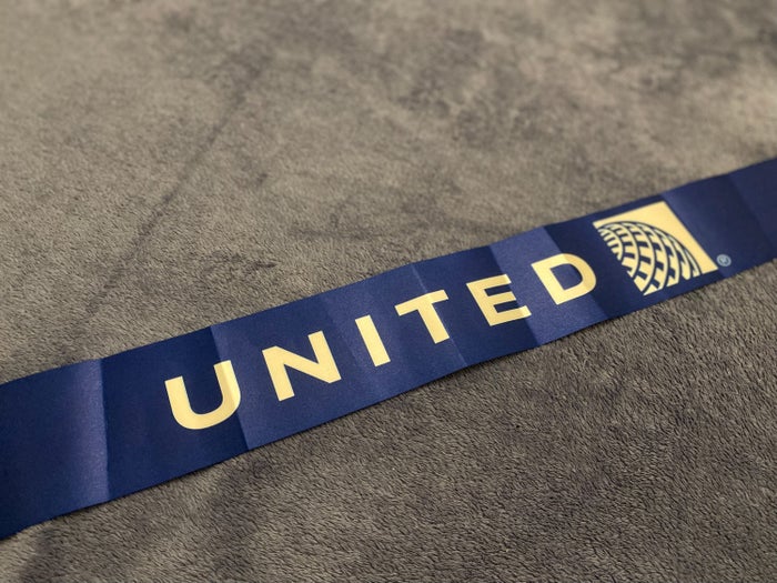 United Inaugural EWR DXB ceremonial ribbon cutting