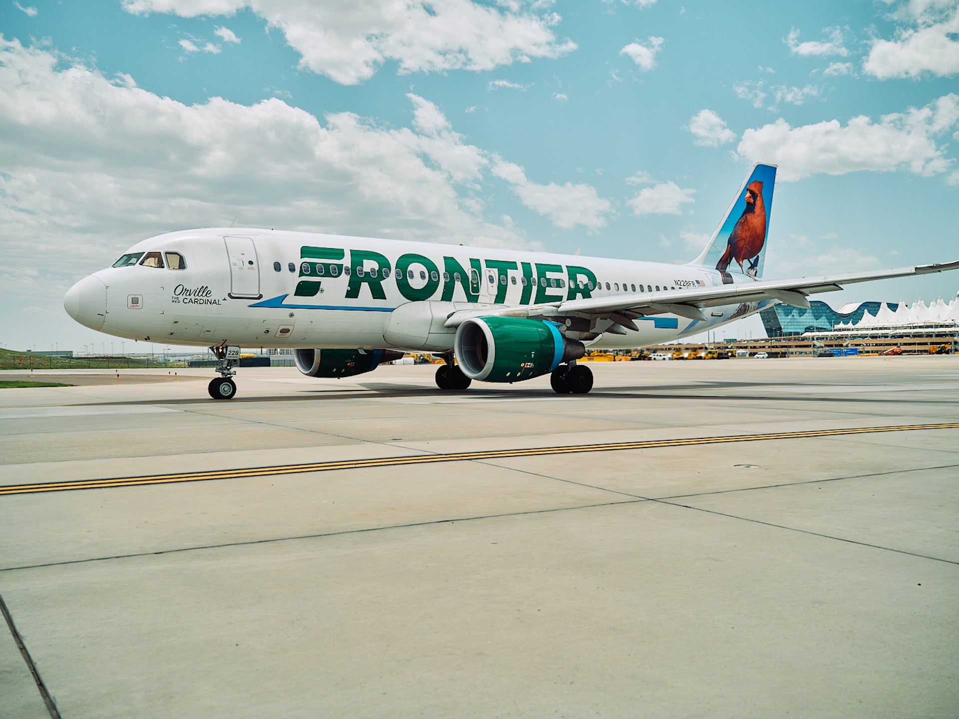 Frontier Airlines Aircraft DEN
