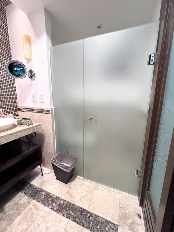 guest room toilet at Hyatt Ziva Los Cabos