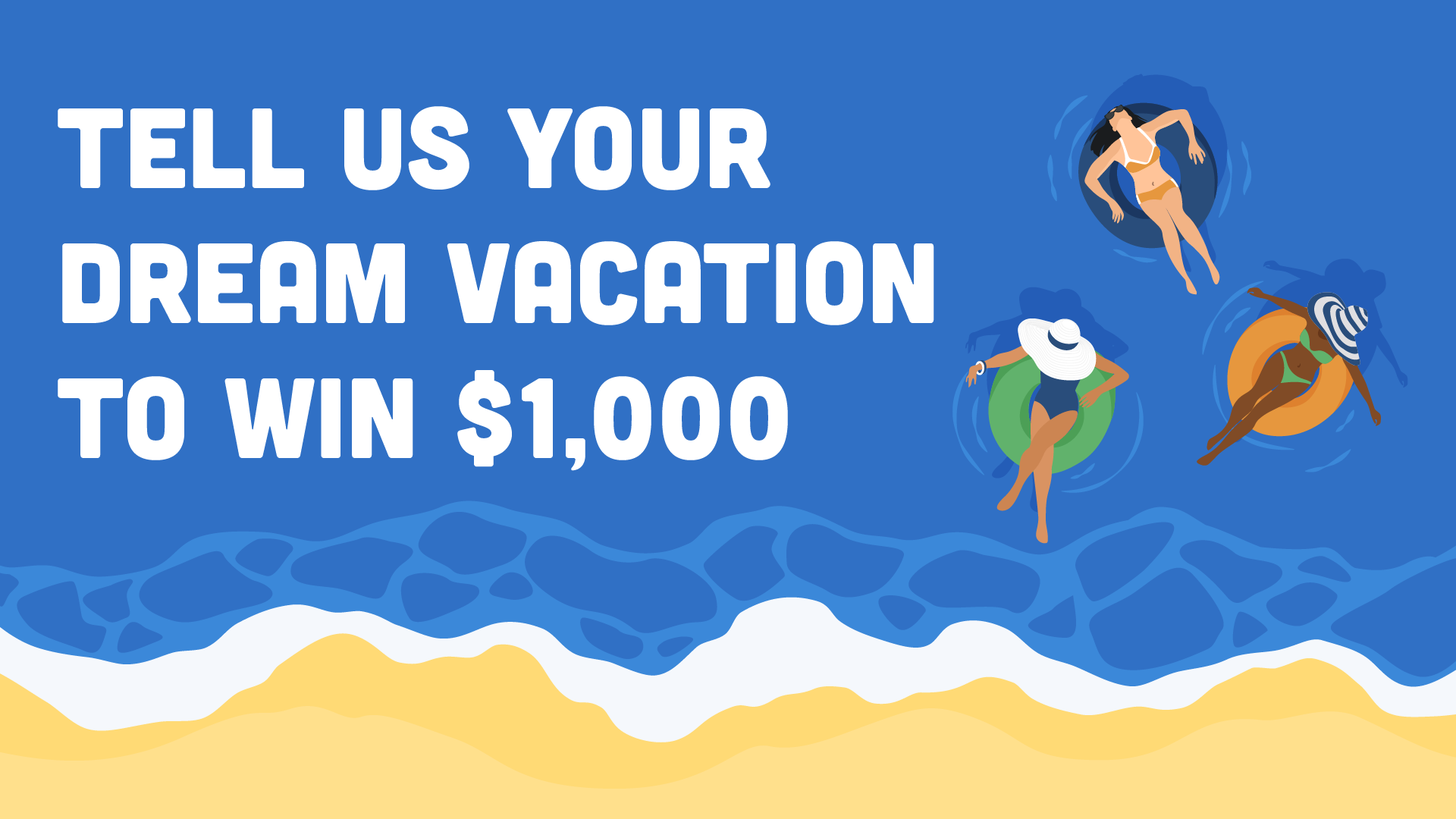 Dream vacation graphic