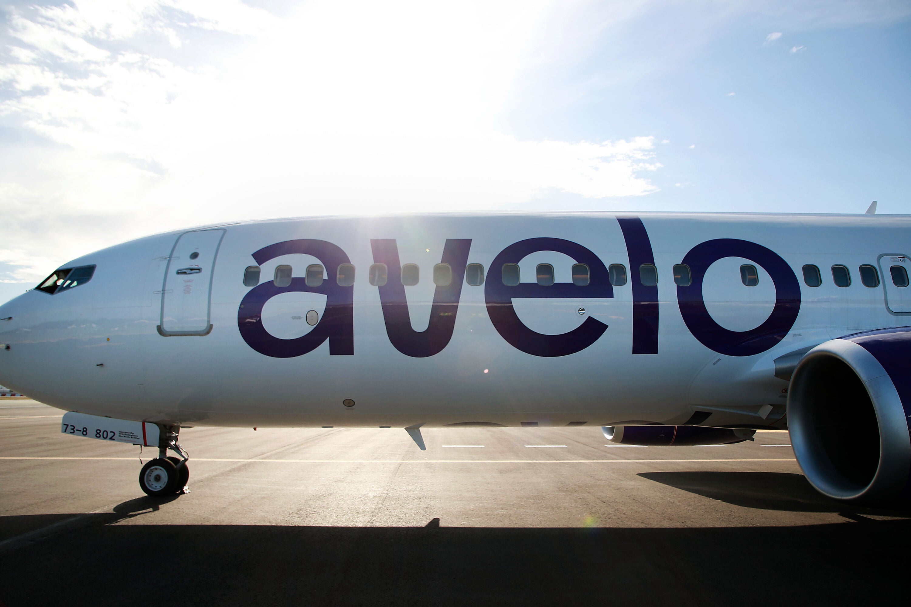 Avelo Airlines 737 Exterior