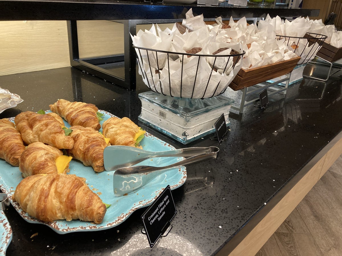 Bidvest Premier Lounge croissants muffins