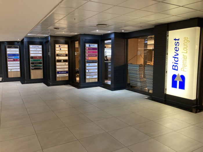 Bidvest Premier Lounge entrance