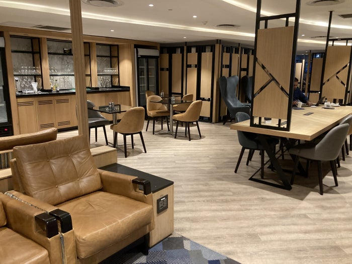 Bidvest Premier Lounge seating with conference table