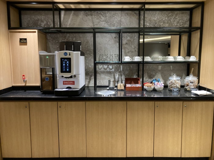 Bidvest Premier Lounge secondary coffee station