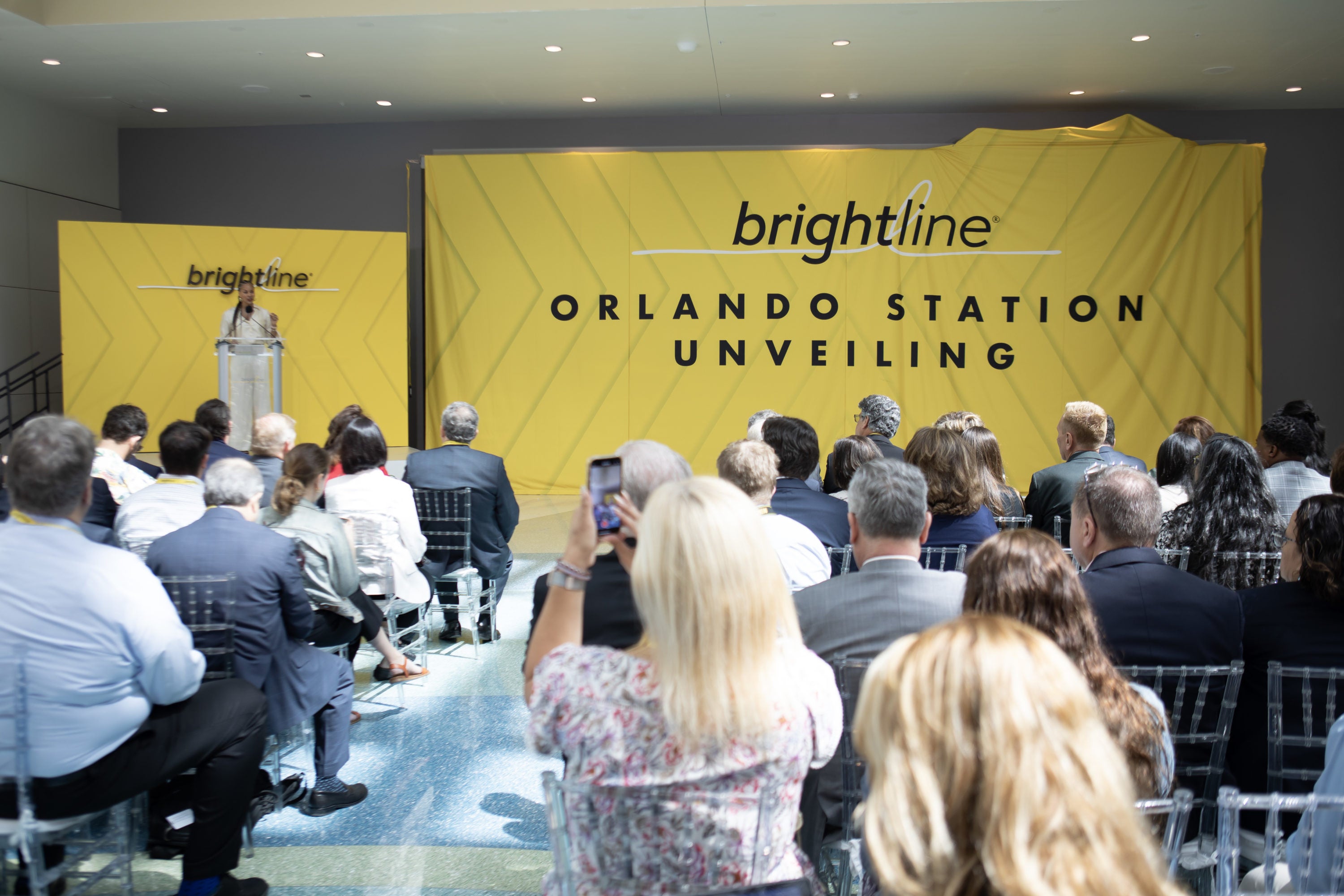 Brightline Orlando Station Unveiling