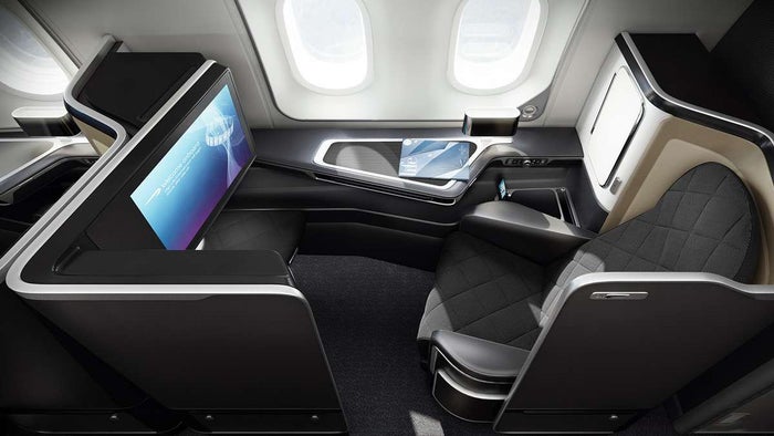 British Airways first class British Airways first class