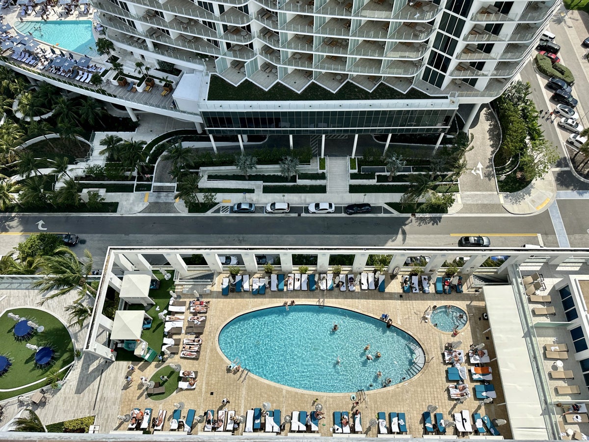 Conrad Fort Lauderdale Pool Aerial