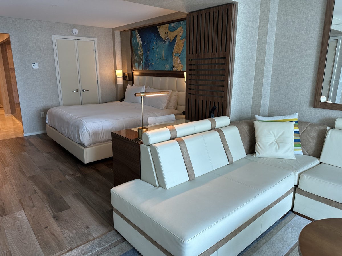 Conrad Fort Lauderdale Sitting Area and Bedroom