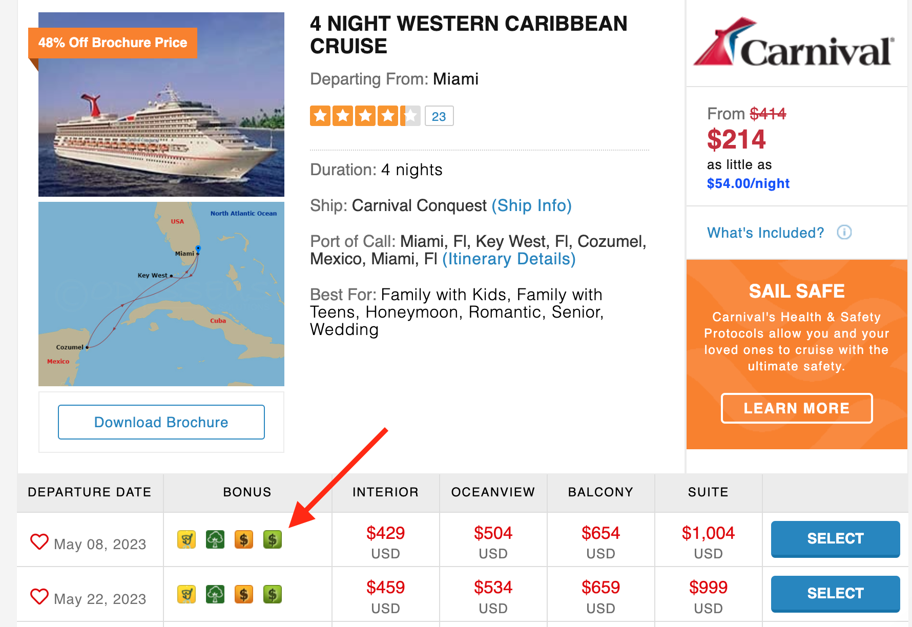 travel websites for cruises