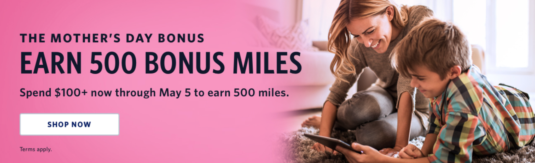 SkyMiles Shopping: Spend $100+ and Earn 500 Delta SkyMiles