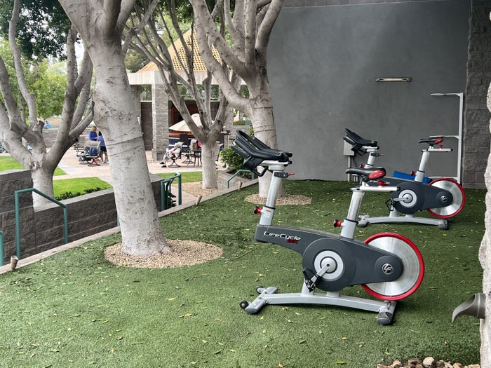 Hyatt Regency Gainey Ranch Outdoor Spin Bikes