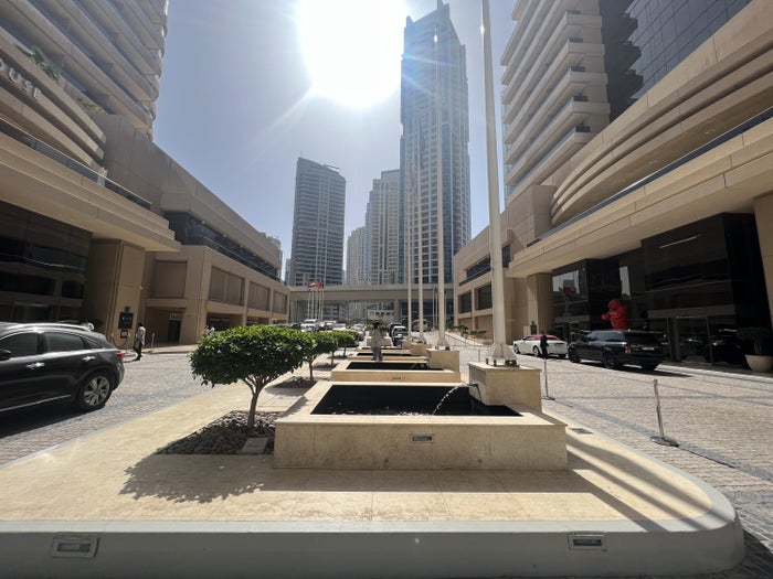 Grosvenor House Dubai, Luxury Collection exterior in the sun