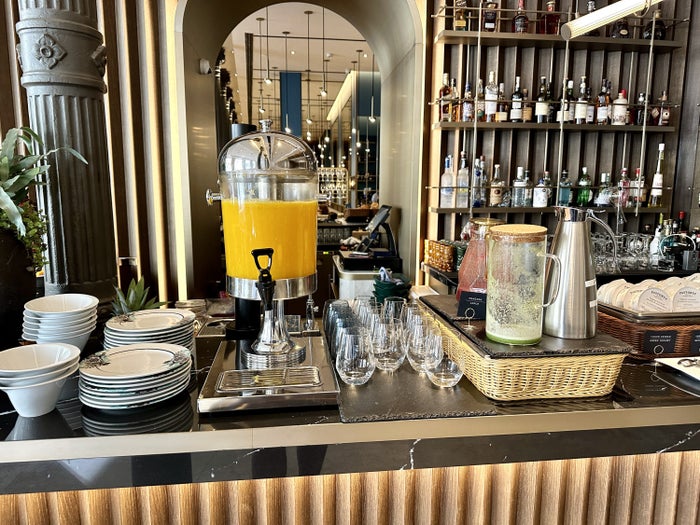 JW Marriott Madrid Buffet Juice JW Marriott Madrid Buffet Juice