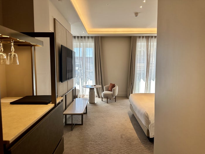 JW Marriott Madrid Guest Room Entrance JW Marriott Madrid Guest Room Entrance