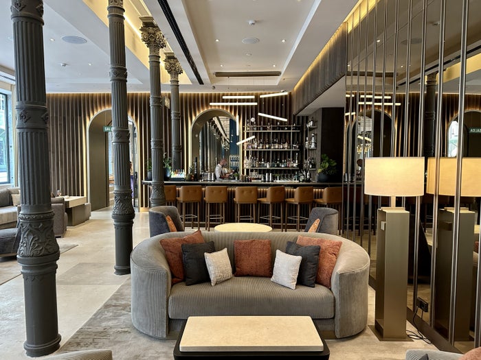 JW Marriott Madrid Lobby Bar Couch JW Marriott Madrid Lobby Bar Couch