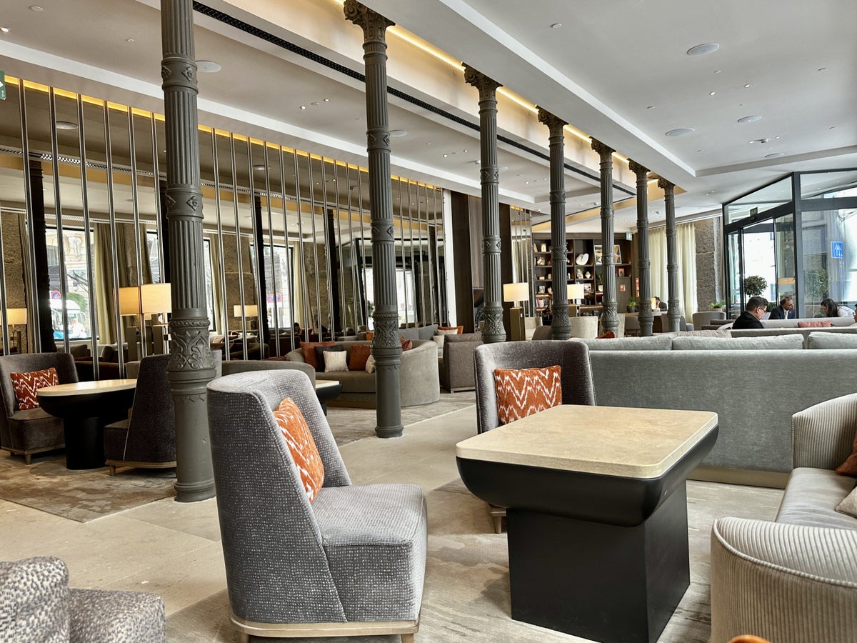 JW Marriott Madrid Lobby Lounge Furniture