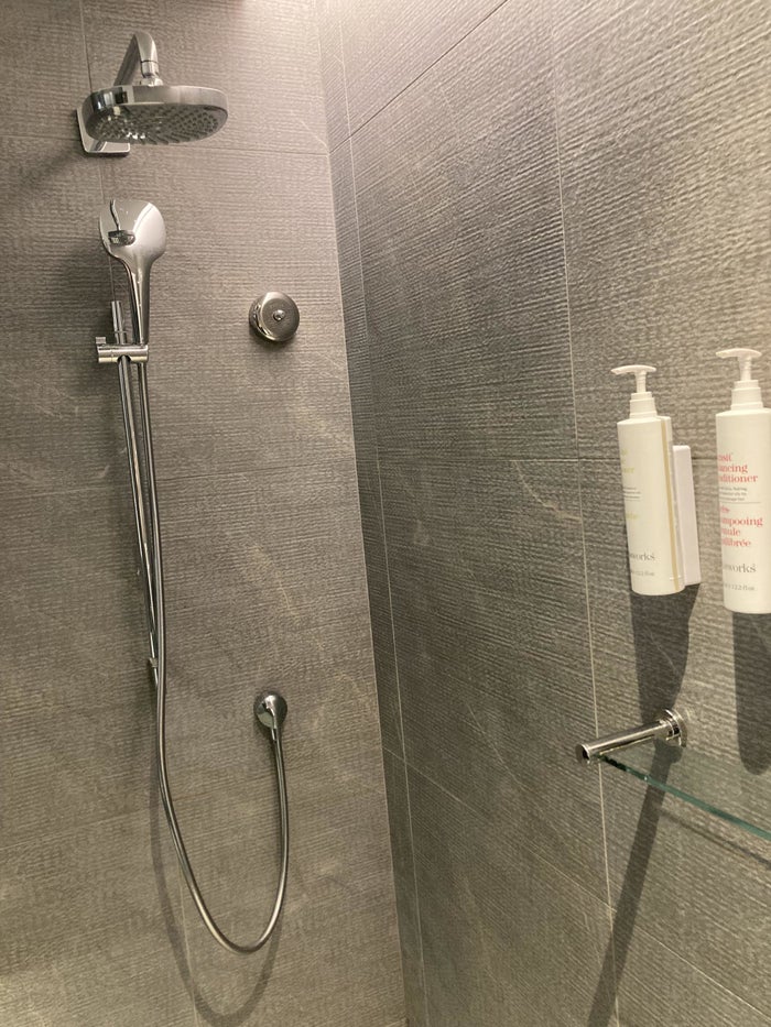 Johannesburg Marriott Hotel Melrose Arch rainfall handheld shower