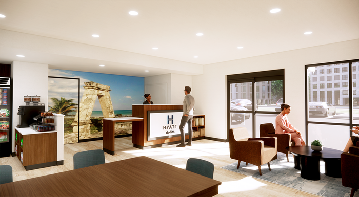 Hyatt Studios Lobby
