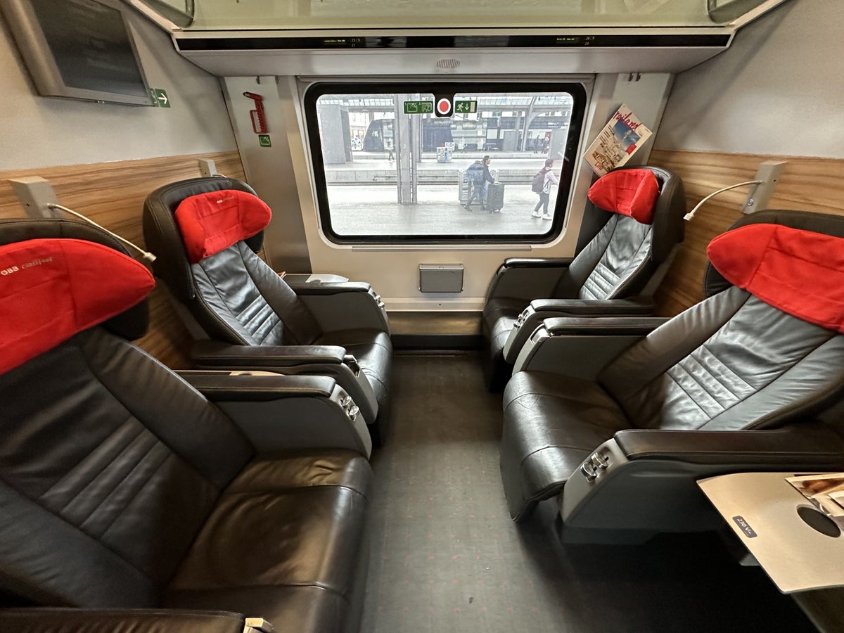 OBB Railjet Business Class 4 Seats