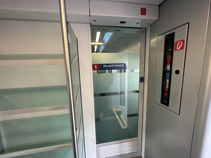 OBB Railjet Business Class Entryway