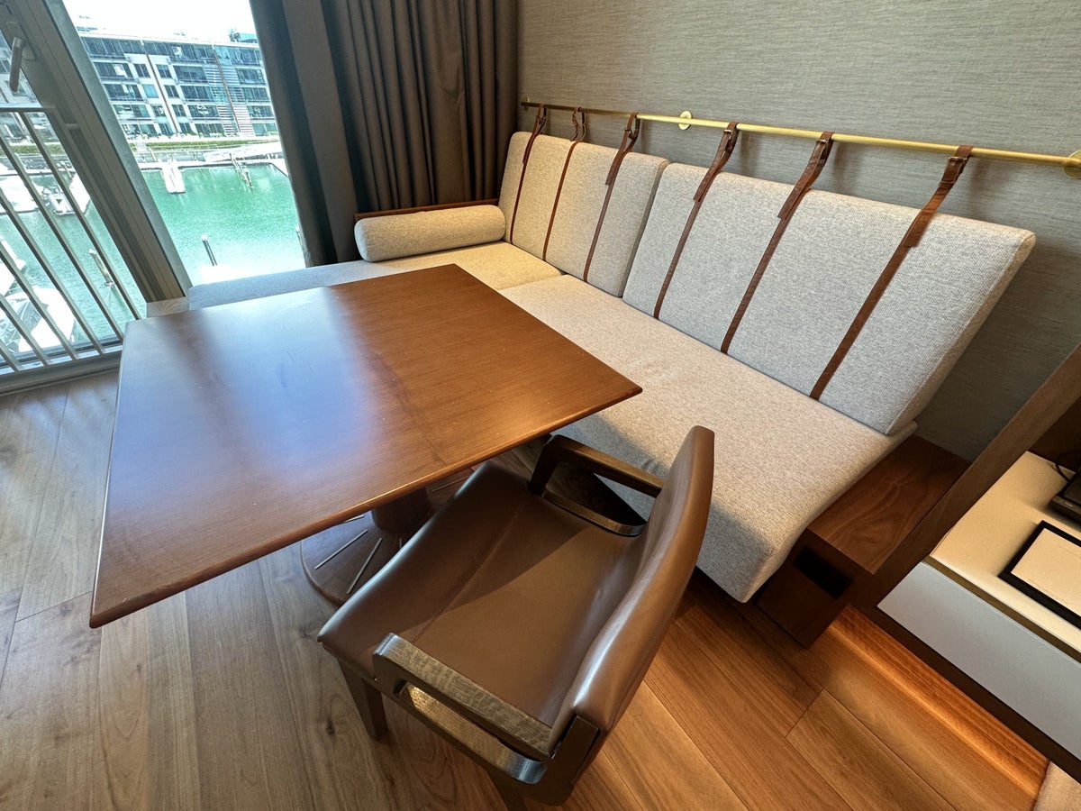 Park Hyatt Auckland King Room Table and Couch