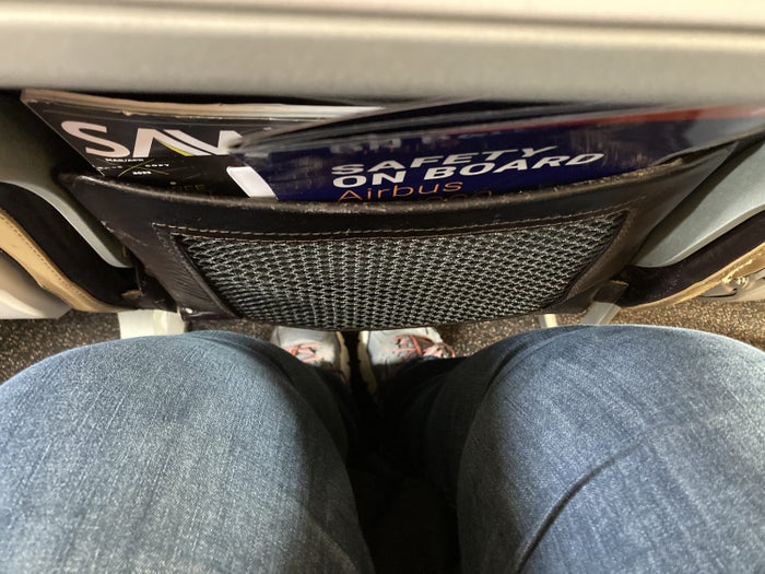 South African Airways JNB VFA 22C legroom