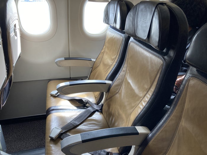 South African Airways JNB VFA row 22 D E