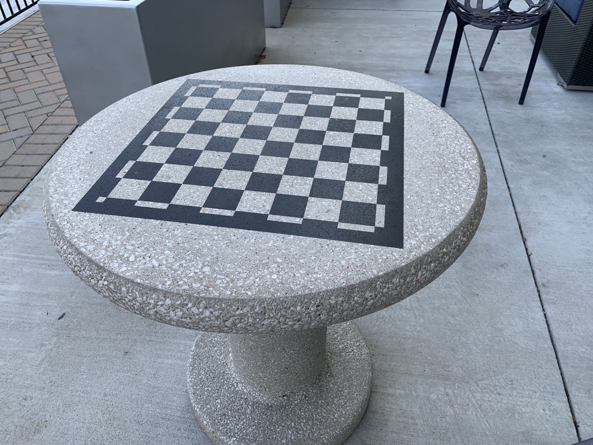 Tru by Hilton Frisco Dallas patio game table
