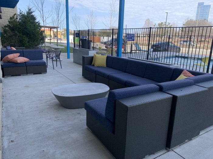 Tru by Hilton Frisco Dallas patio seating