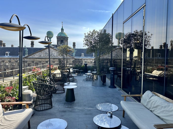 W Amsterdam Lounge Outdoor Terrace W Amsterdam Lounge Outdoor Terrace