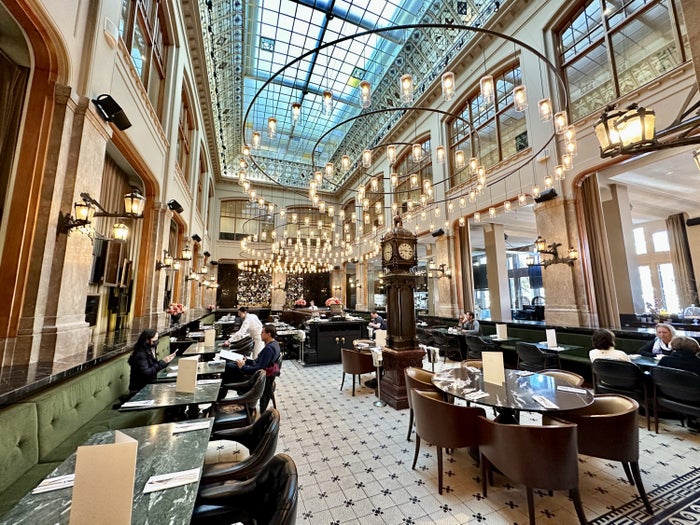 W Amsterdam The Duchess Dining Room W Amsterdam The Duchess Dining Room
