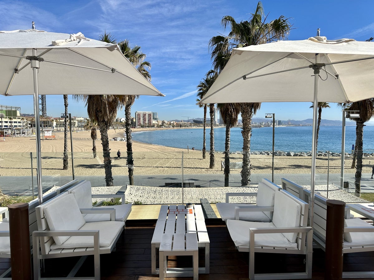 W Barcelona Wet Deck Oceanfront Seating