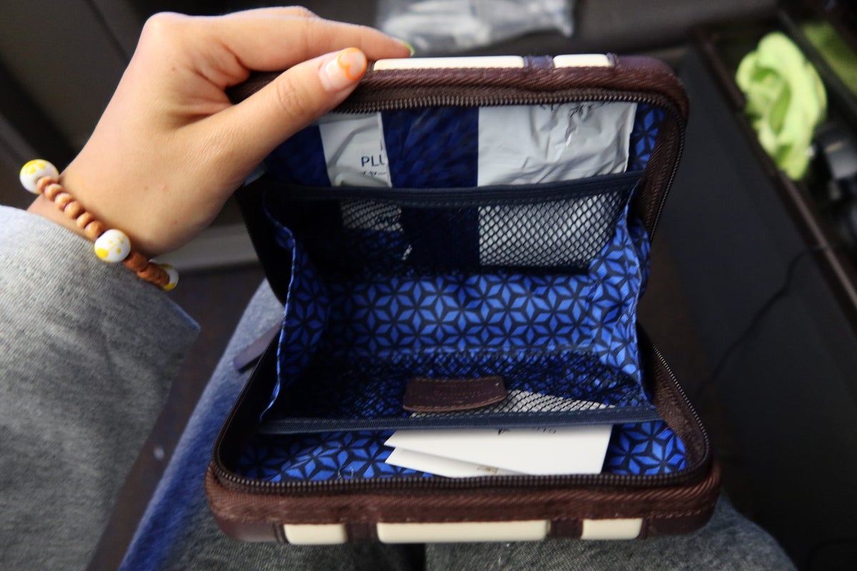 ANA First Class Amenity Kit Mini Suitcase