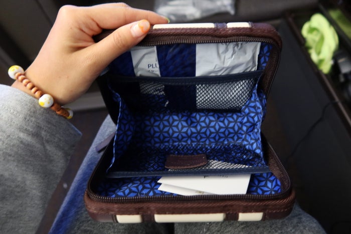 ANA First Class Amenity Kit Mini Suitcase ANA First Class Amenity Kit Mini Suitcase
