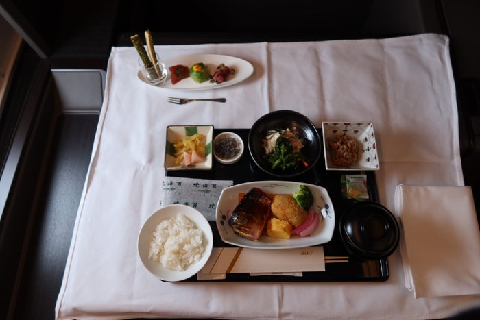 ANA First Class Japanese Meal ANA First Class Japanese Meal