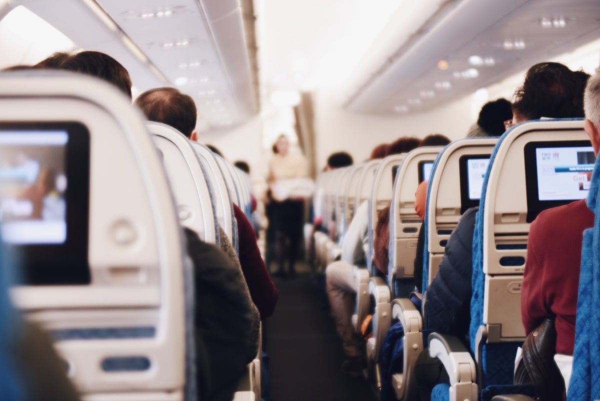 Airplane economy seats