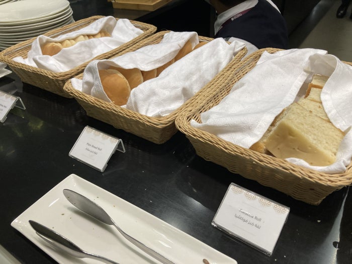 Al Maha Lounge Doha main breads Al Maha Lounge Doha main breads