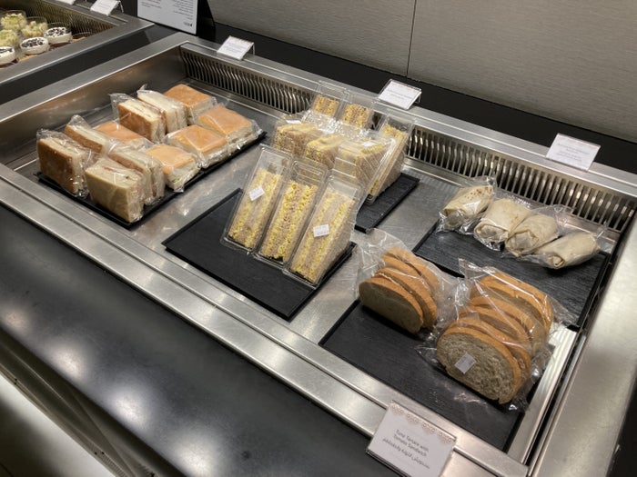 Al Maha Lounge Doha main sandwiches Al Maha Lounge Doha main sandwiches