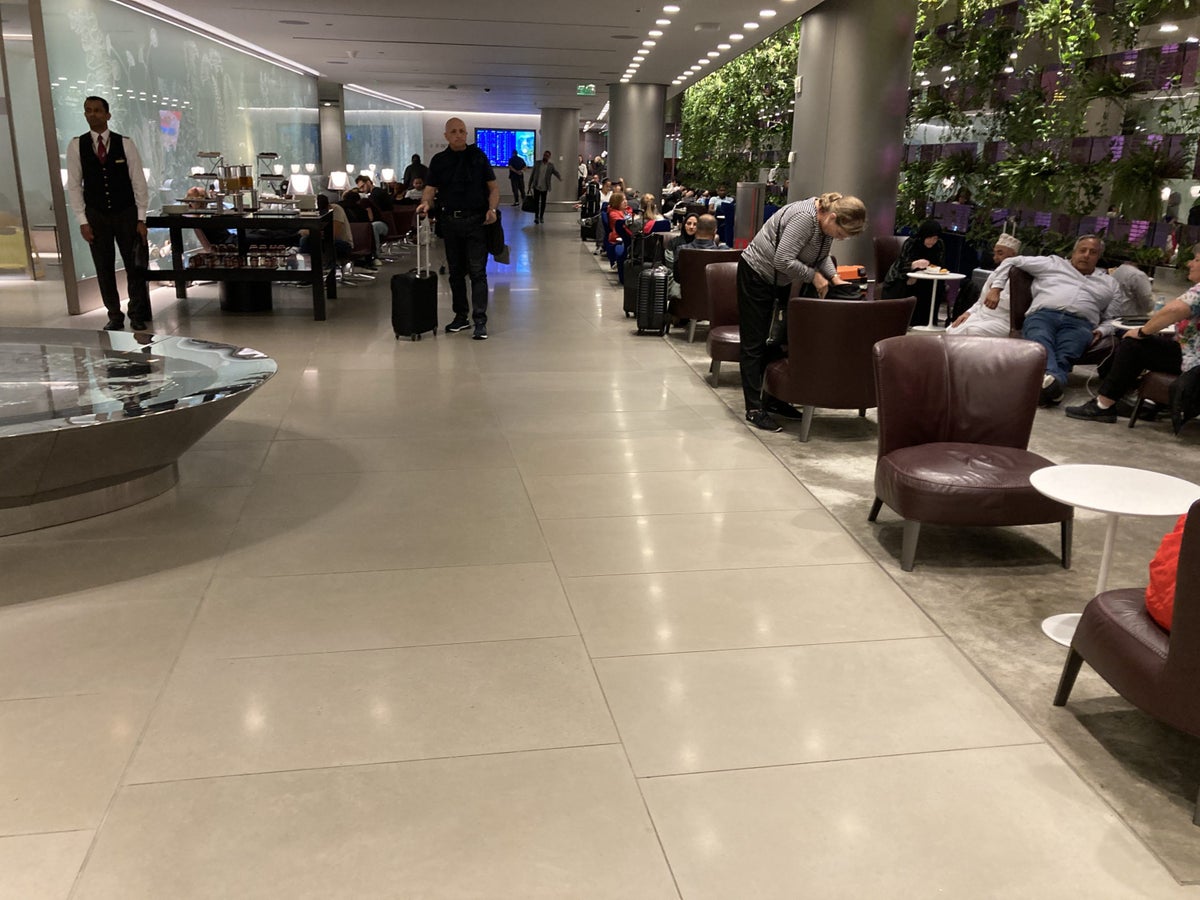 Al Maha Lounge Doha main seating