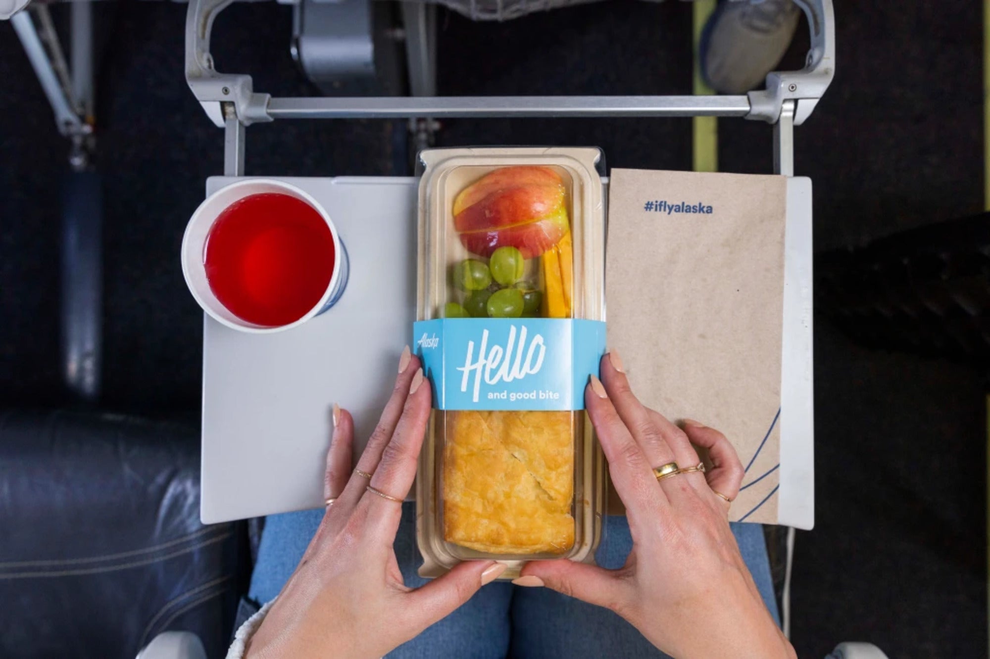 Alaska Airlines Introducing New Food In First Class Main Cabin